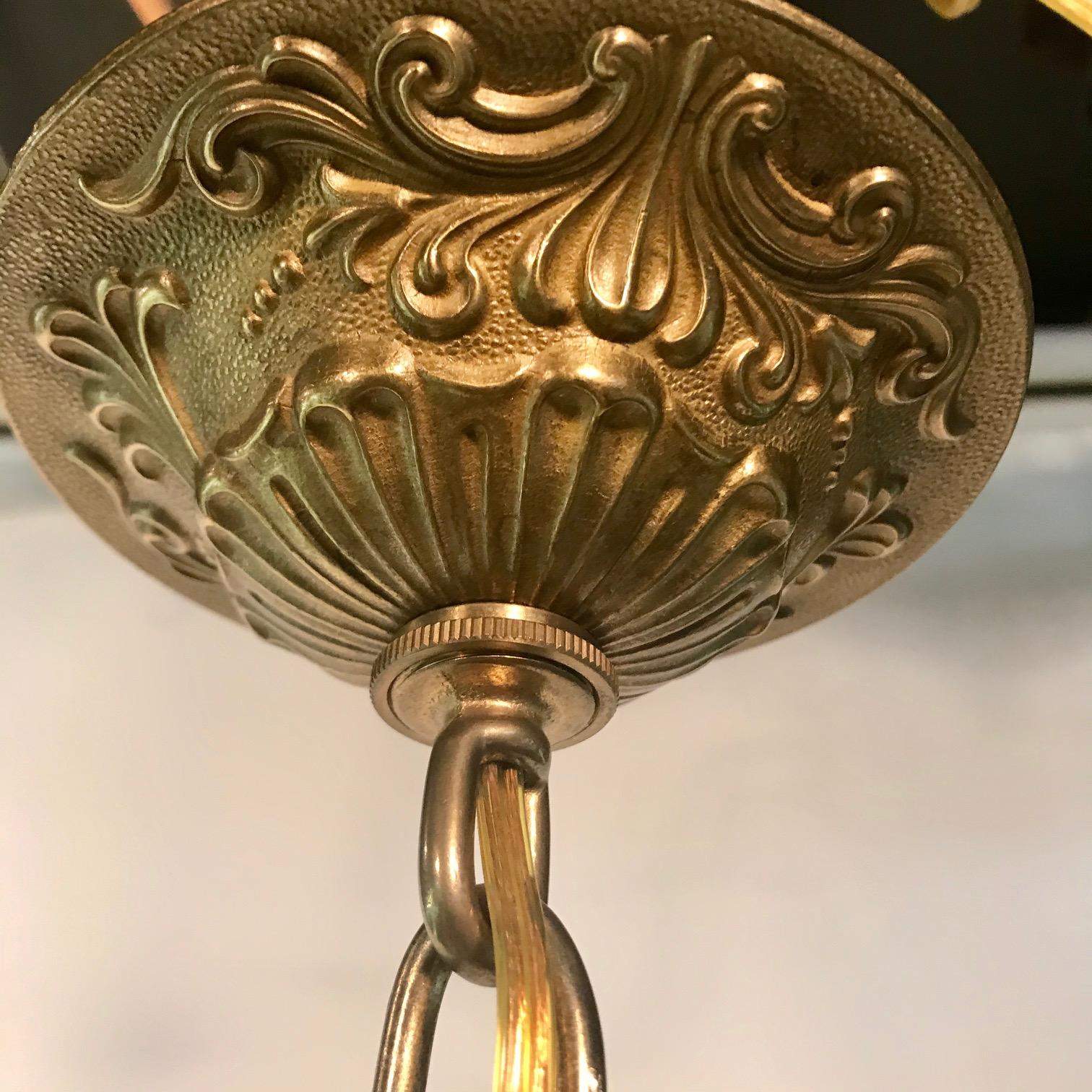 Louis XIV Style Gilt Bronze and Bevelled Glass Versailles Lantern 6