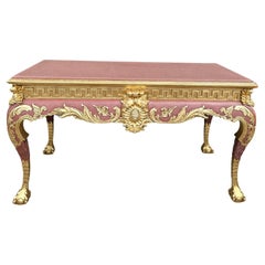 Louis XIV Style Giltwood Centre Table.