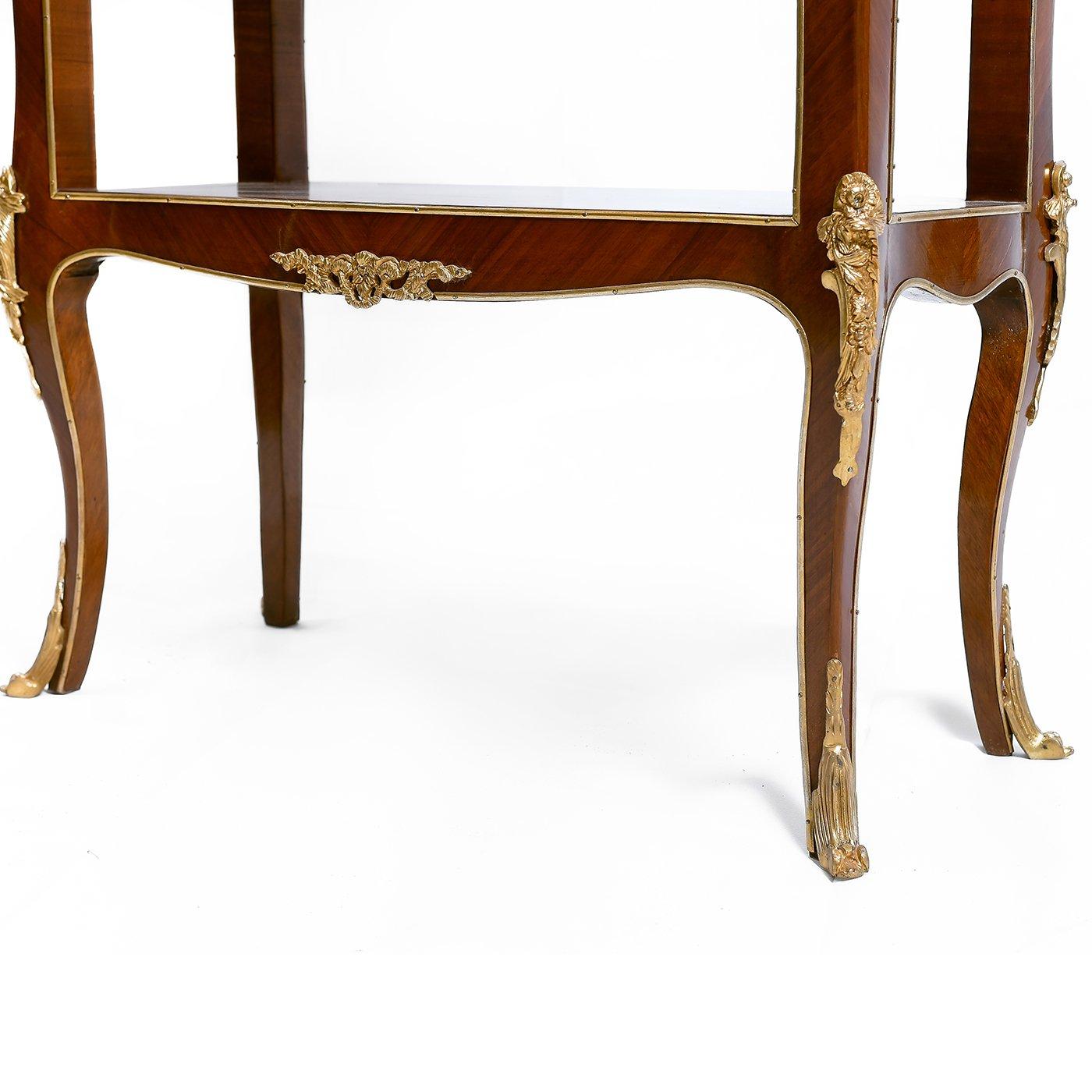 Louis XIV Style Inlaid Writing Desk, 20th Century For Sale 3