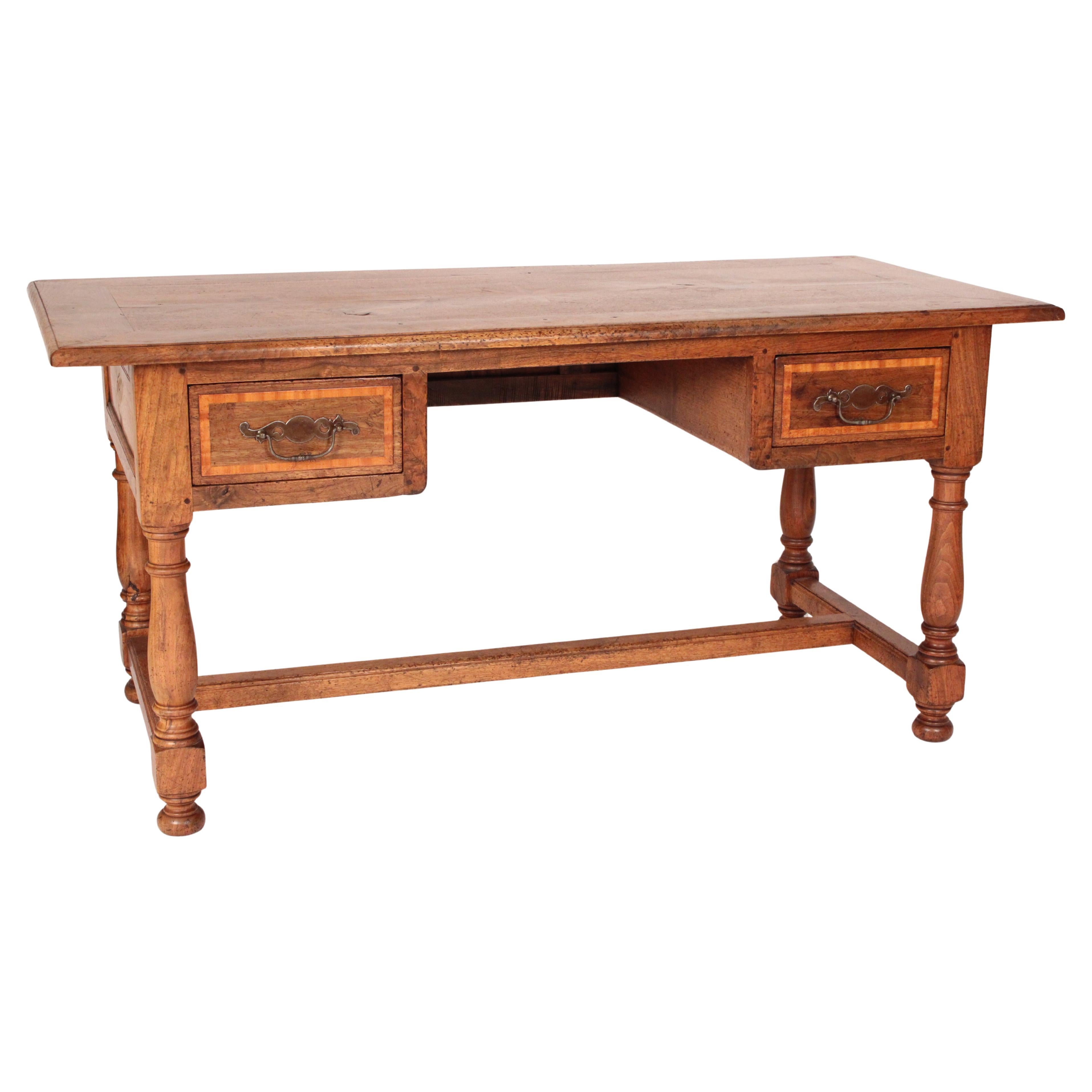 Scrivania in legno misto in stile Luigi XIV in vendita