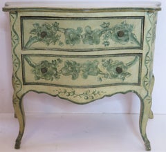 Louis XIV-Style Painted Venetian Commode