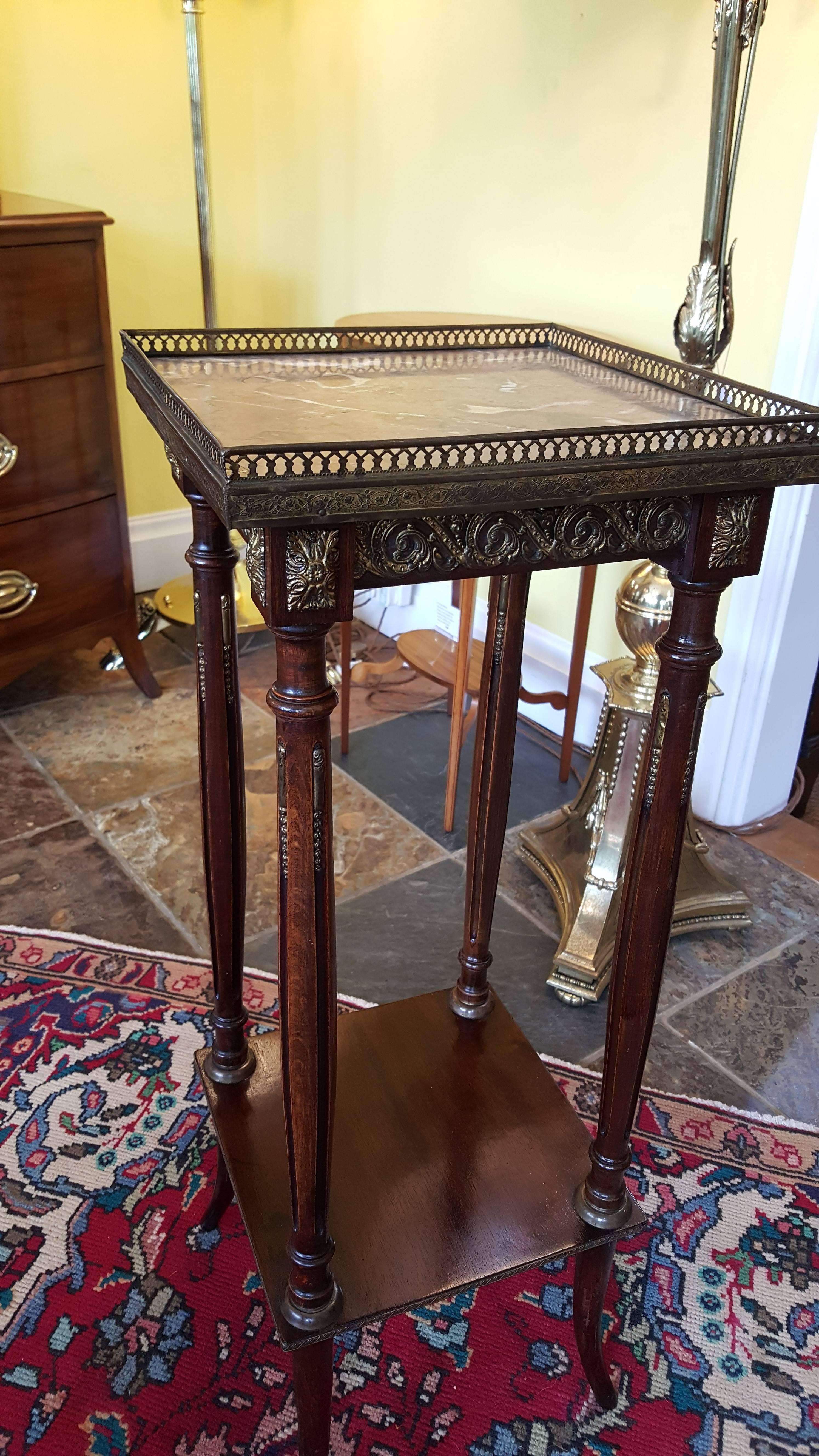 Louis XIV Style Plant Stand For Sale 1