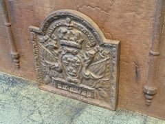 Louis XIV Style 'Seul Contre Tous' Fireback / Backsplash, 20th Century