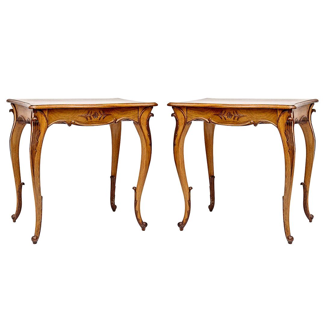 Louis XIV Style Side Tables or Nightstands