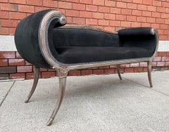 Louis XIV Style Silver Gilt Bench