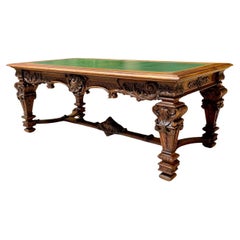Antique Louis XIV Style Walnut Table