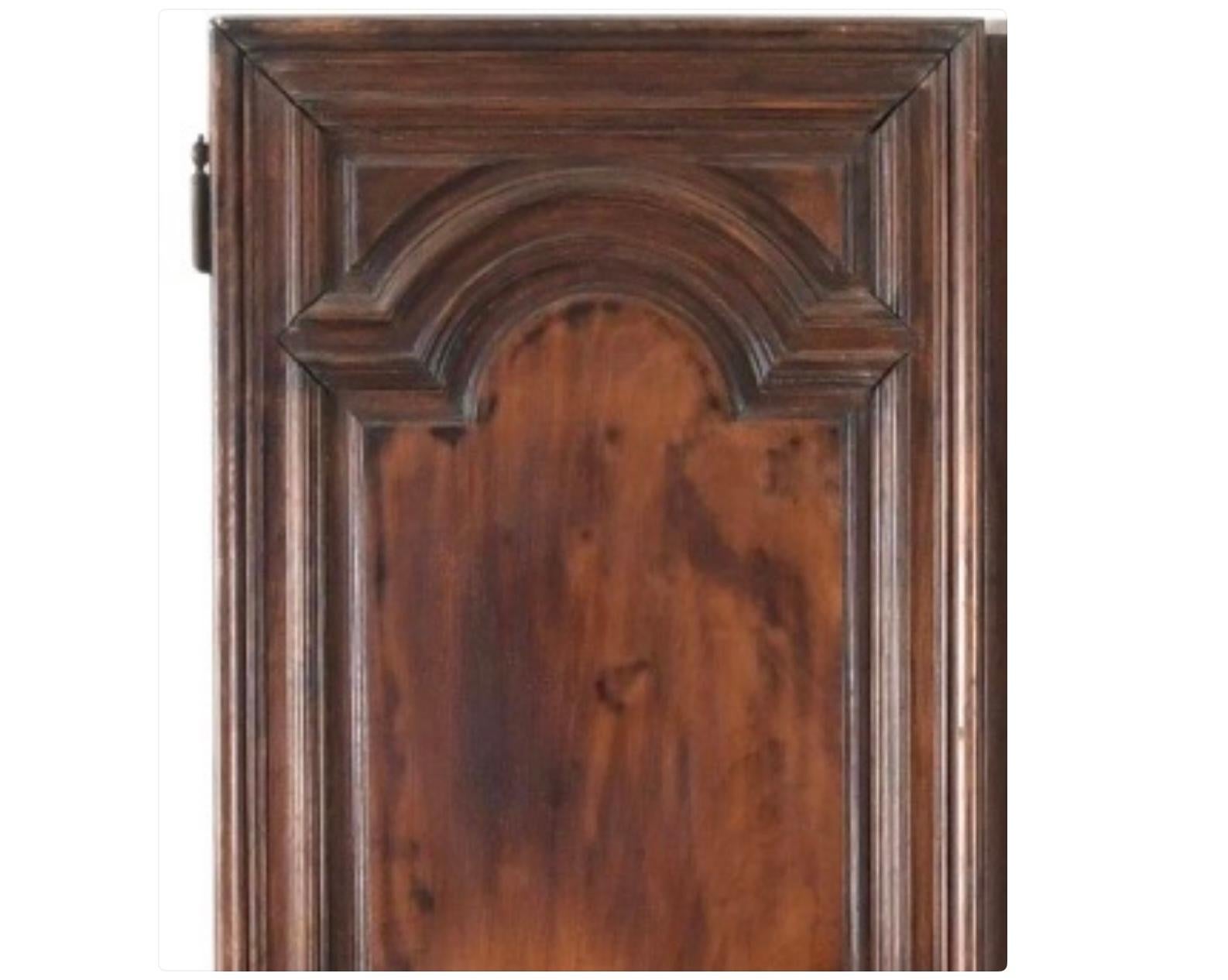 18th Century Louis XIV Walnut Armoire Doors, Large Pair For Sale