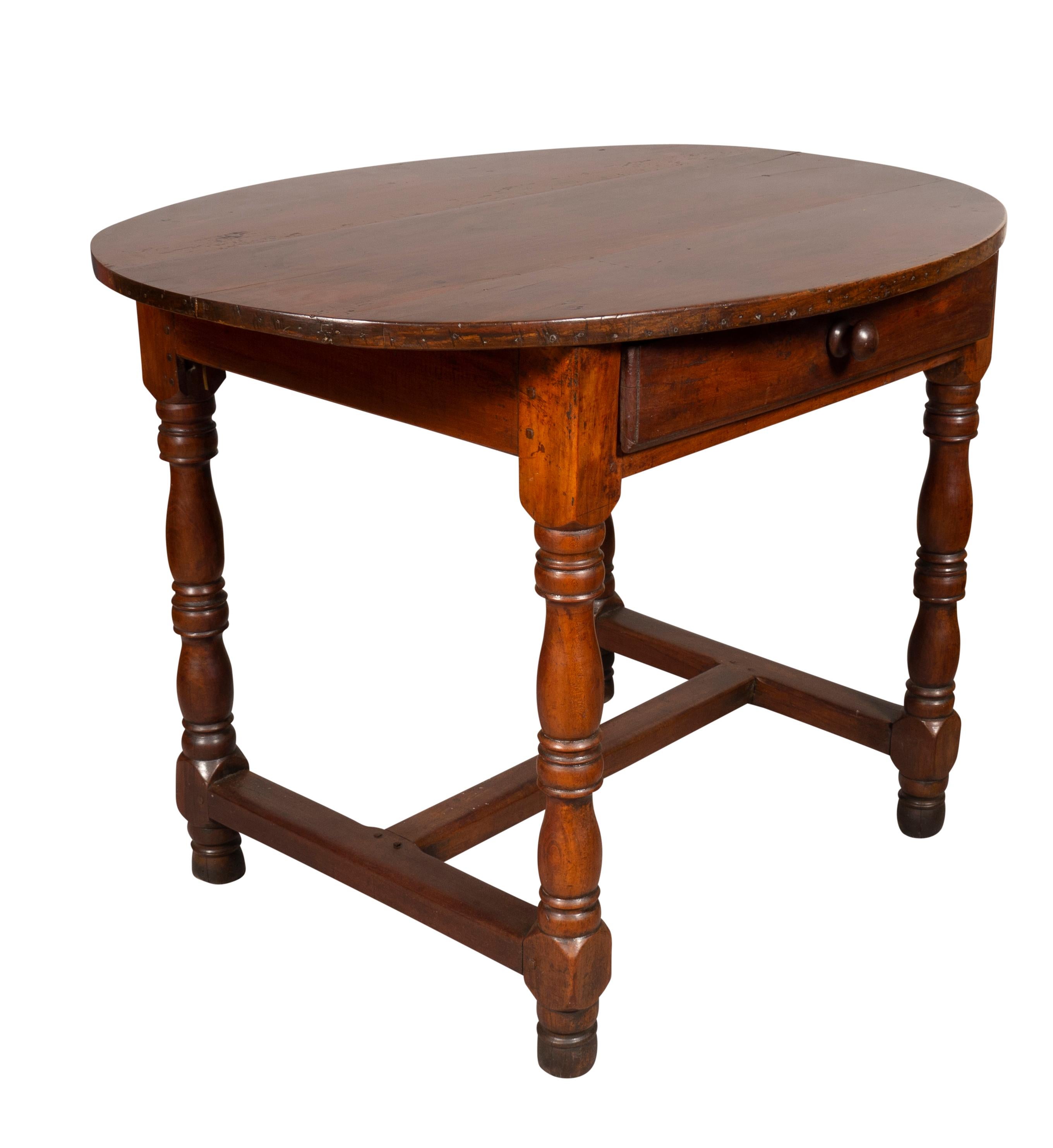 French Louis XIV Walnut Table For Sale