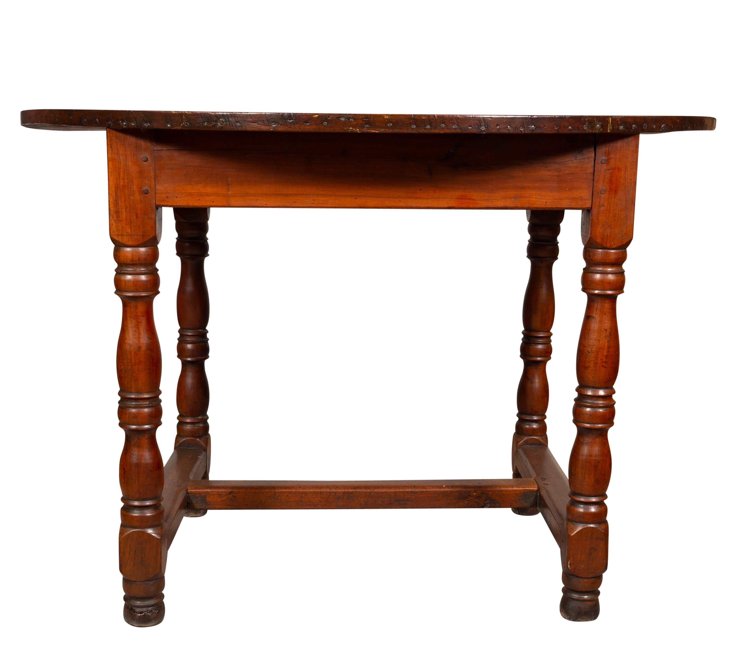 Louis XIV Walnut Table For Sale 4