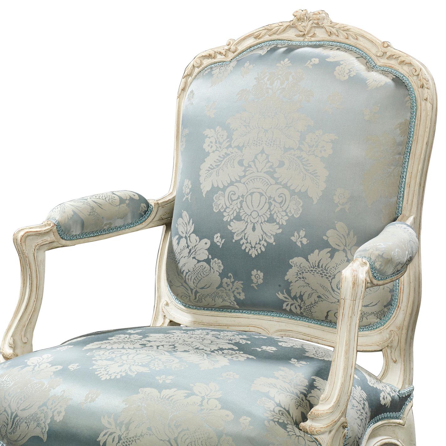 French Louis XV Armchairs by Jean-René Nadal l'Ainé