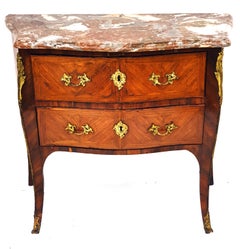 Antique Louis XV / Baroque Dresser, Signed Pierre Fléchy, Paris, 1760s