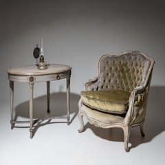 Bergère Luis XV, Siglo XVIII