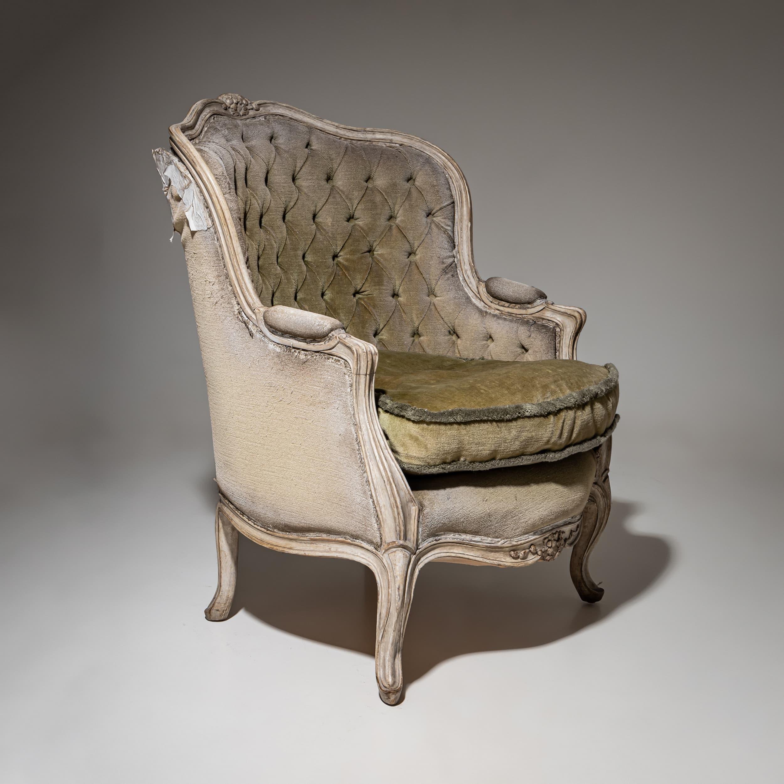 Louis XV Bergère, 18e siècle Bon état - En vente à Greding, DE