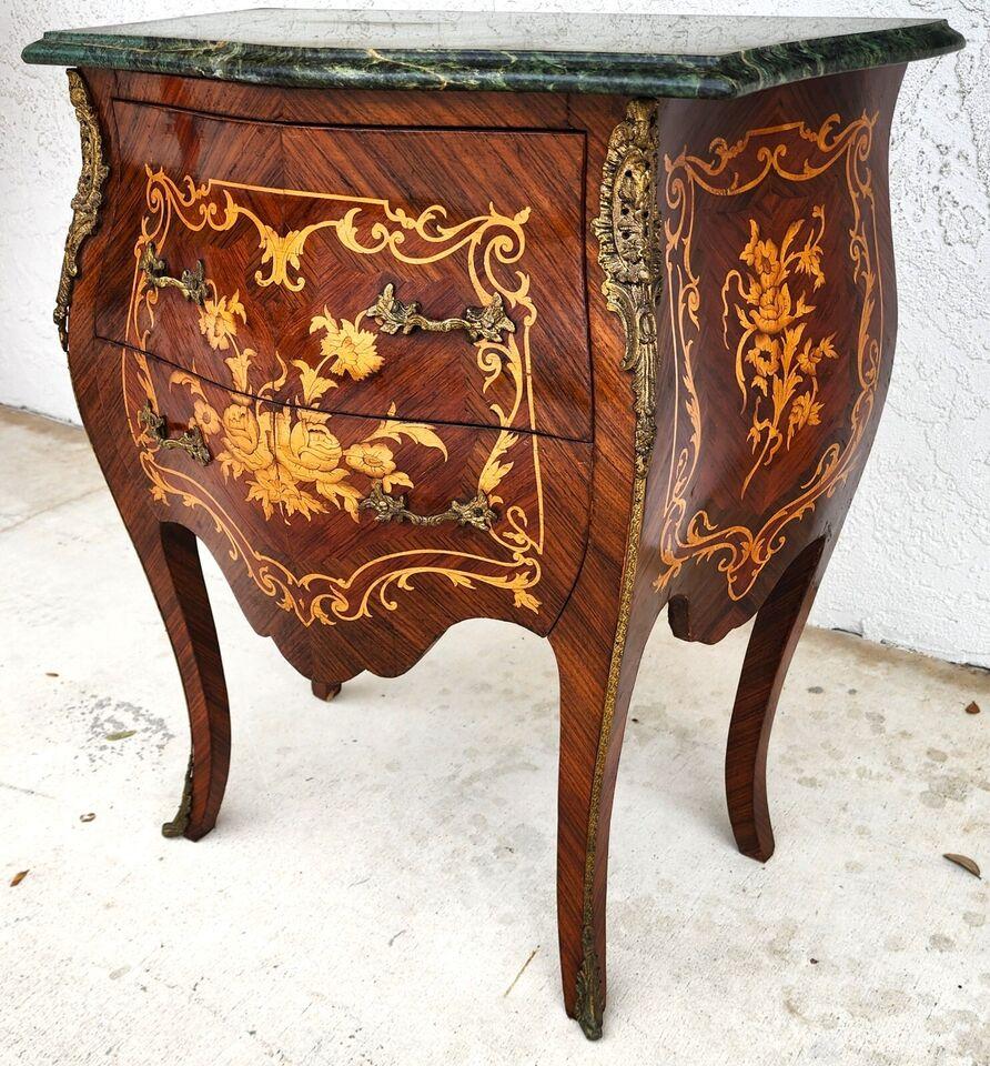 Bronze Louis XV Bombay Chest Table For Sale