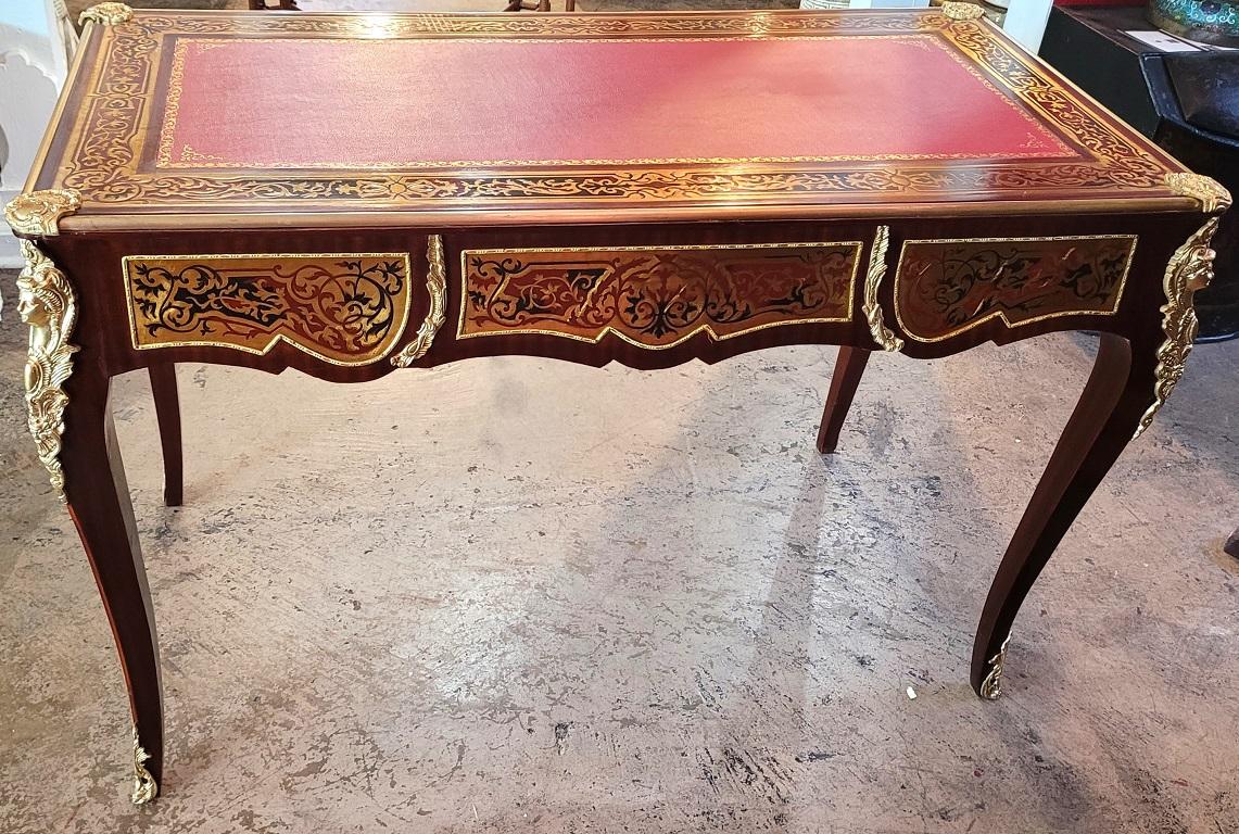 Louis XV Boulle Style Bureau de Plat 10