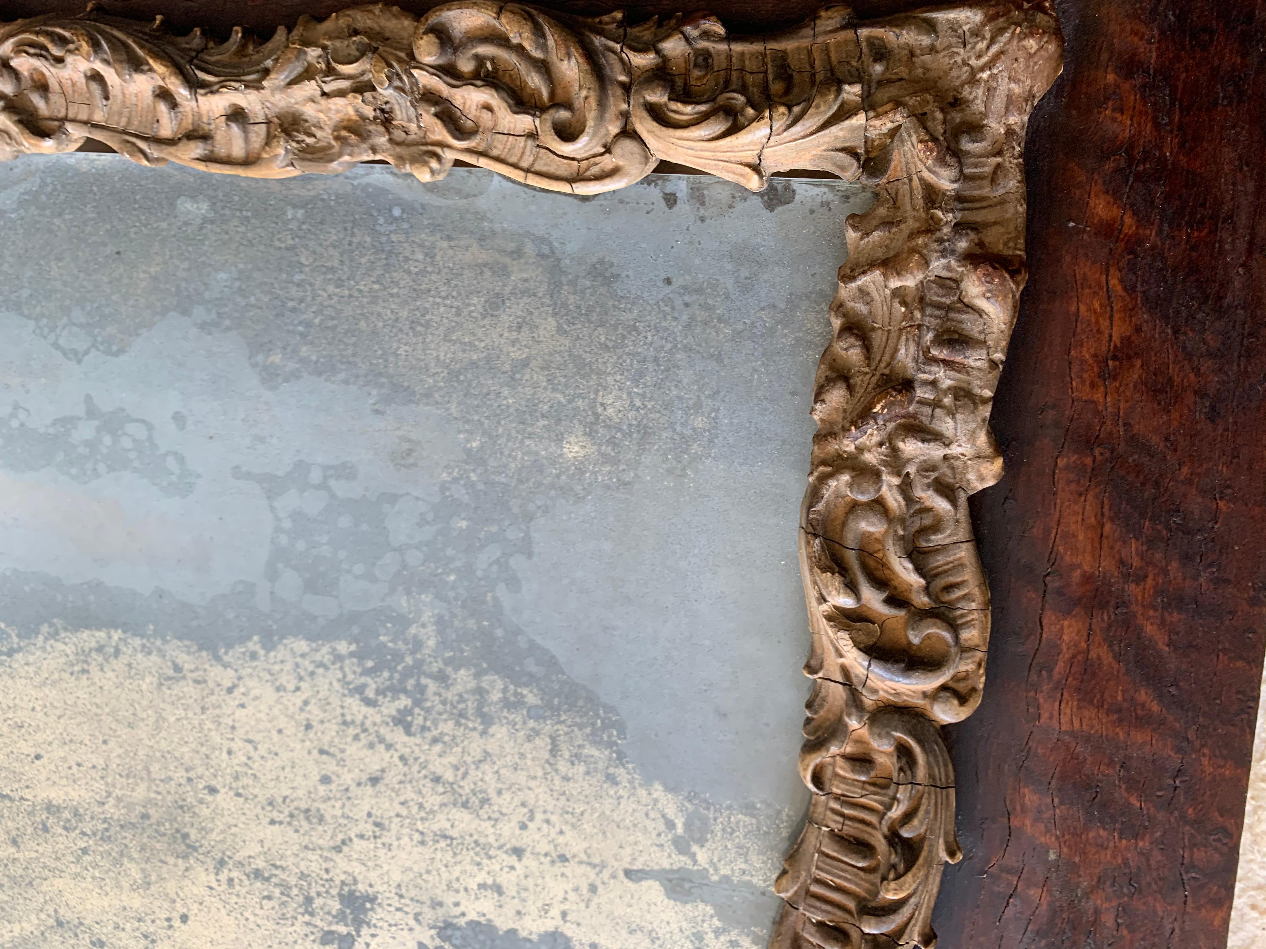 Louis XV Briarwood Mirror In Good Condition For Sale In New York, NY