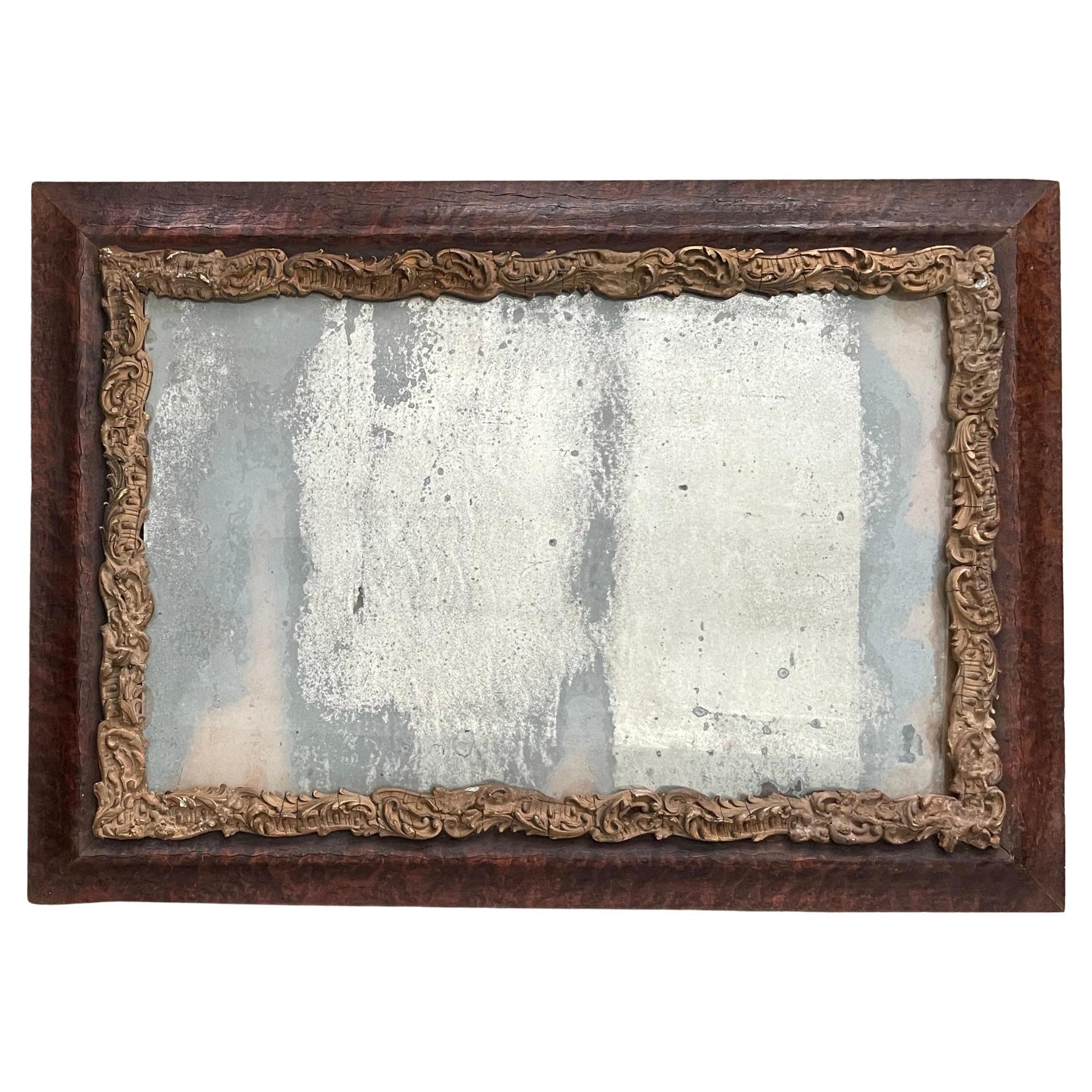 Espejo Luis XV de madera de brezo en venta