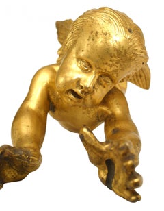 Cupidon Louis XV en bronze doré