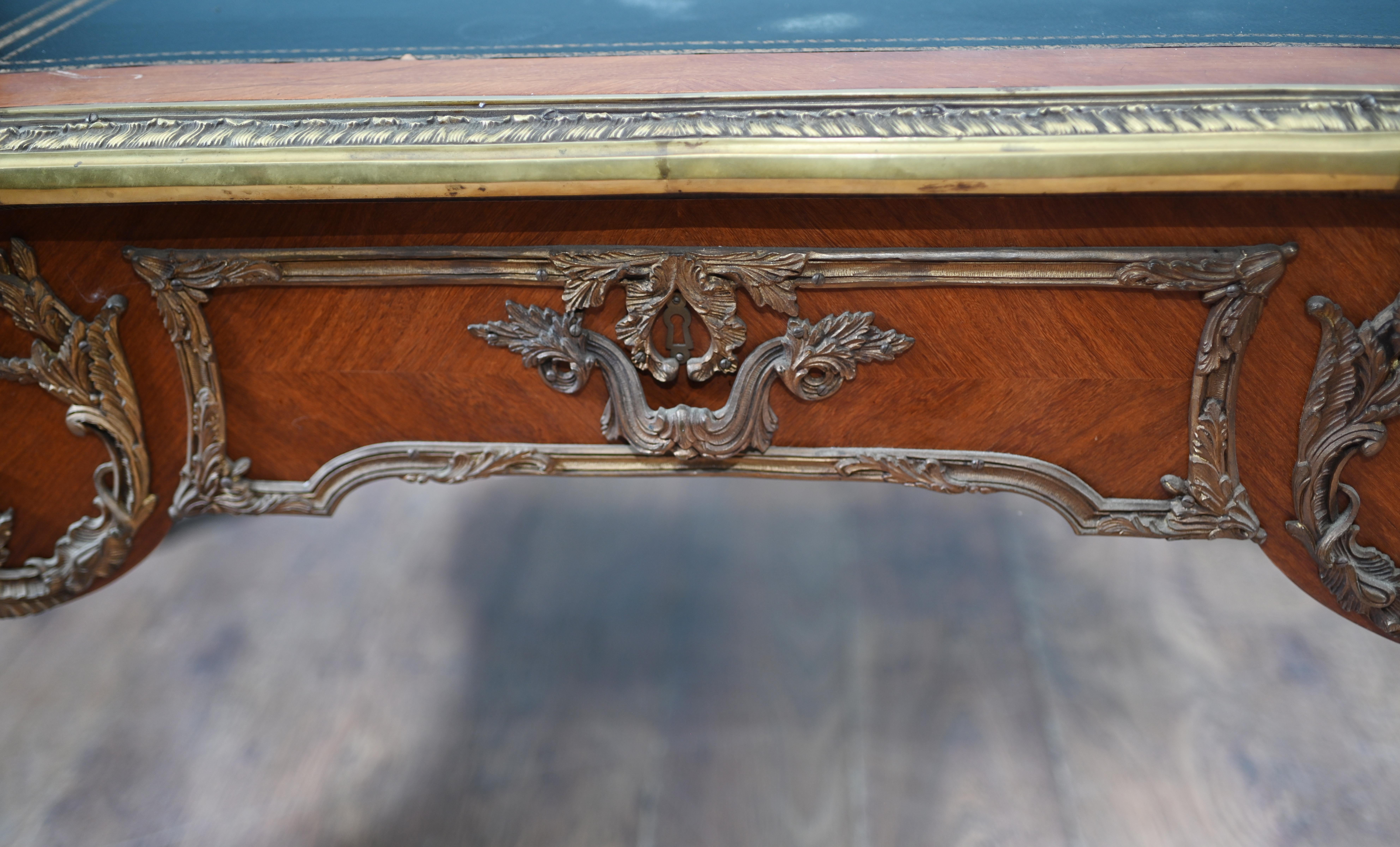 Scrivania Luigi XV Bureau Plat Francese 1890 in vendita 1