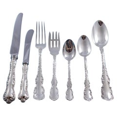 Louis XV by Birks Canada Sterling Silver Flatware Set for 8 Service 60 pcs