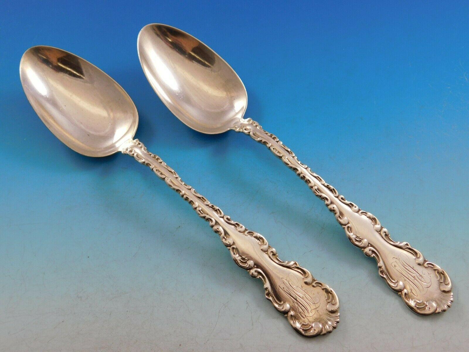 Louis XV by Whiting Sterling Silver Flatware Set for 12 Service 110 Pcs Dinner 4