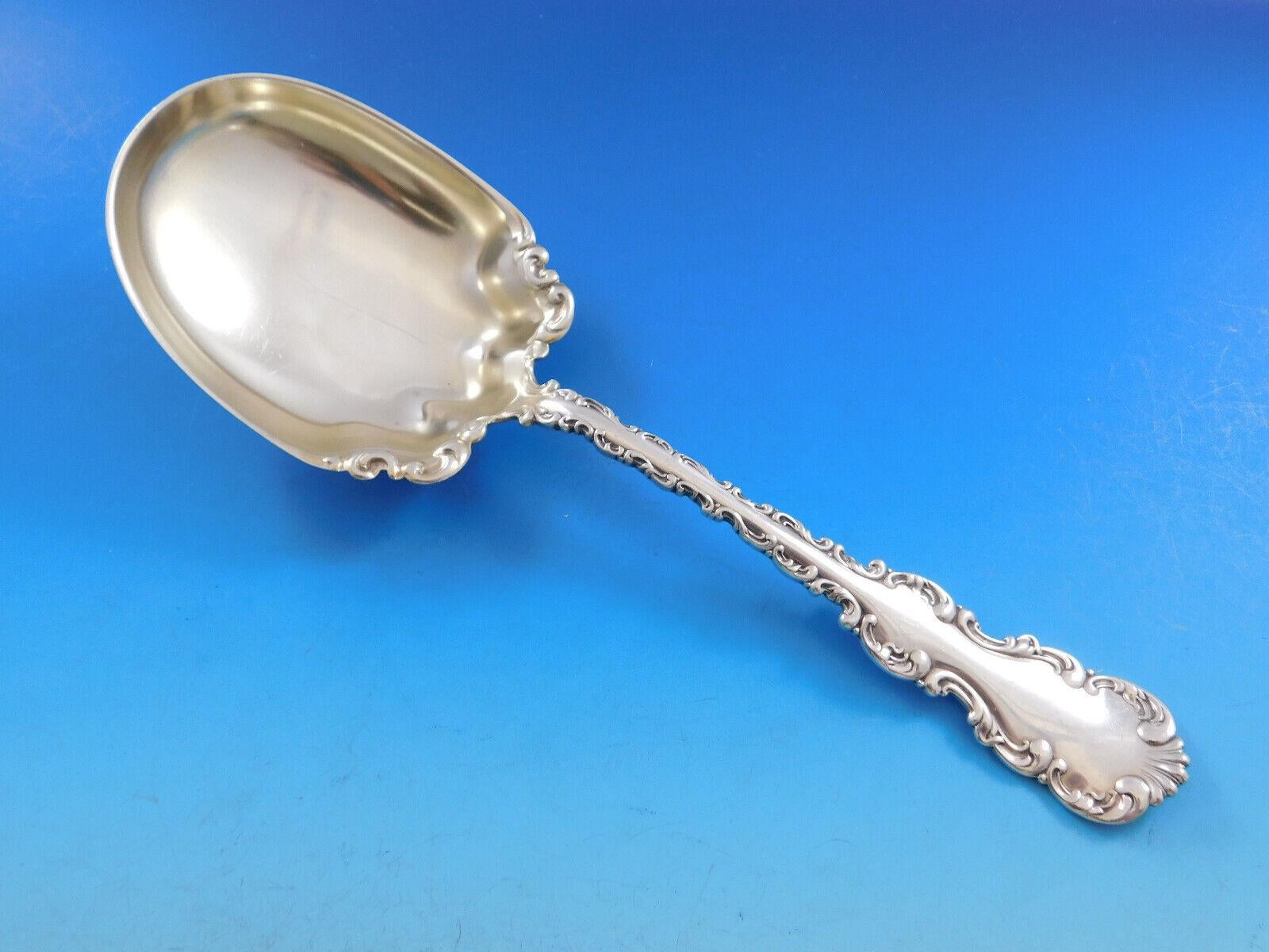 Set di posate Louis XV by Whiting in argento sterling per 8 persone 70 pezzi in vendita 3