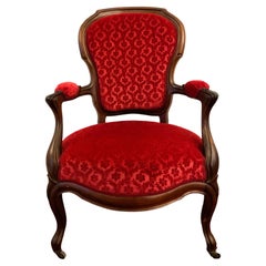 Sillón Cabriolet Luis XV Siglo XIX