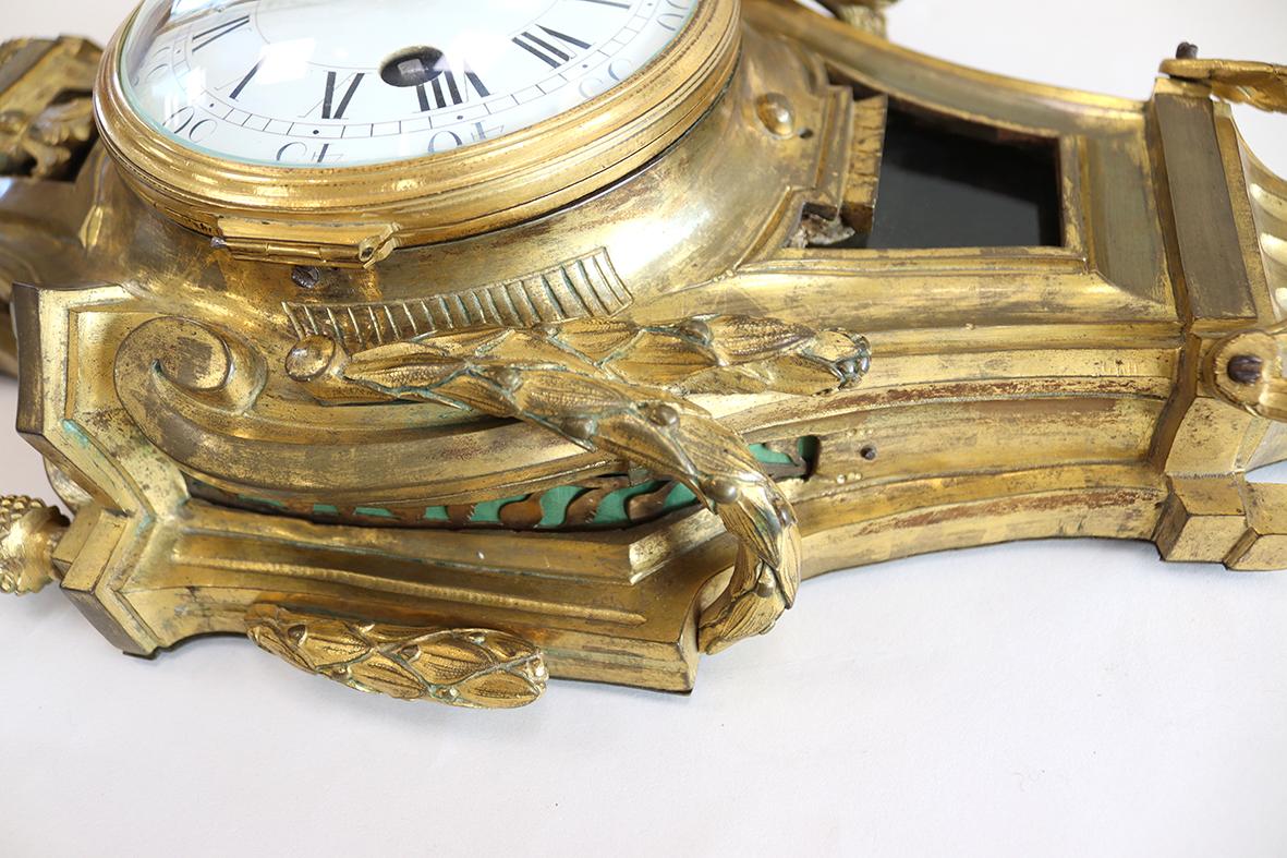 Brass Louis XV Cartel D'applique For Sale
