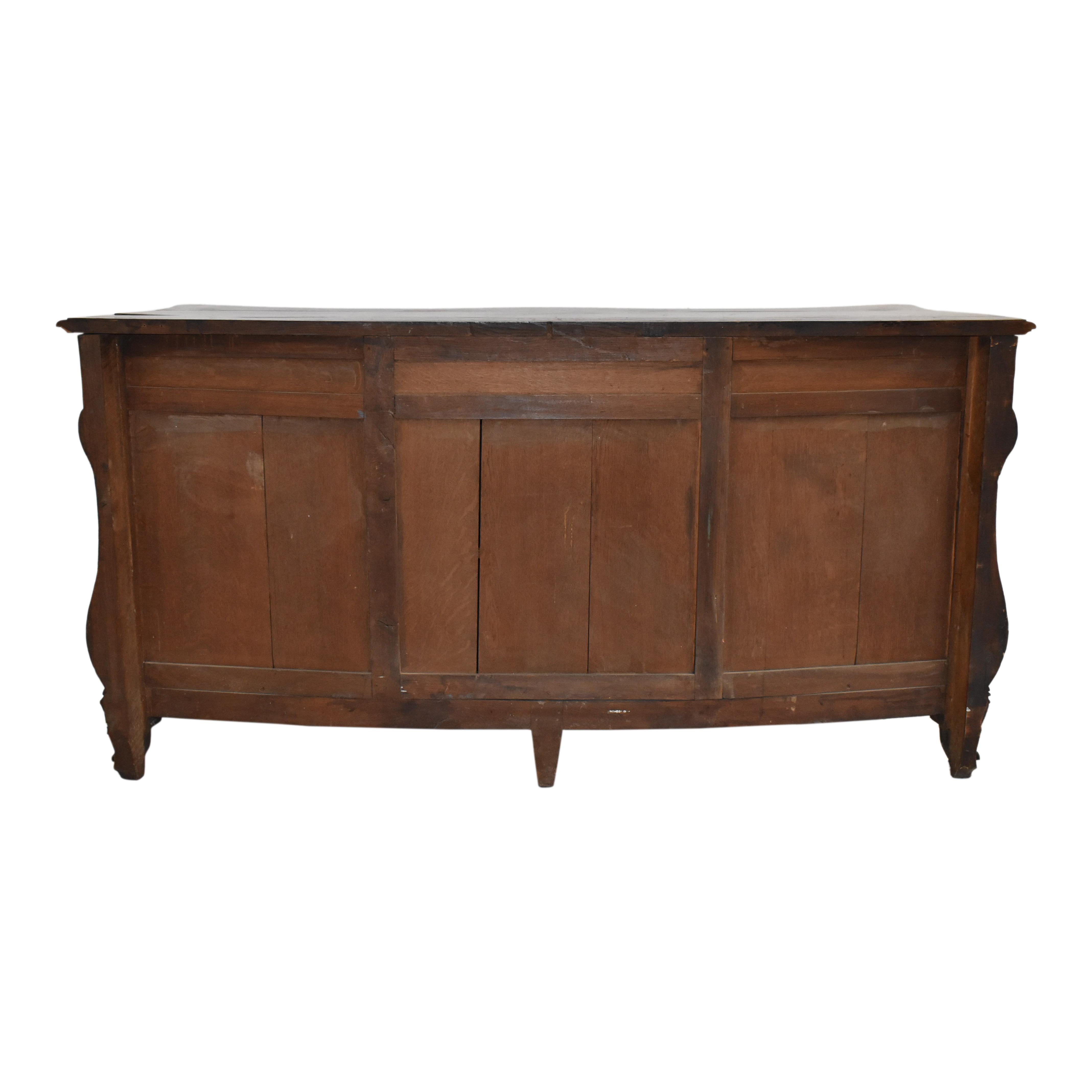 Louis XV Carved Serpentine Sideboard, circa 1890 For Sale 6
