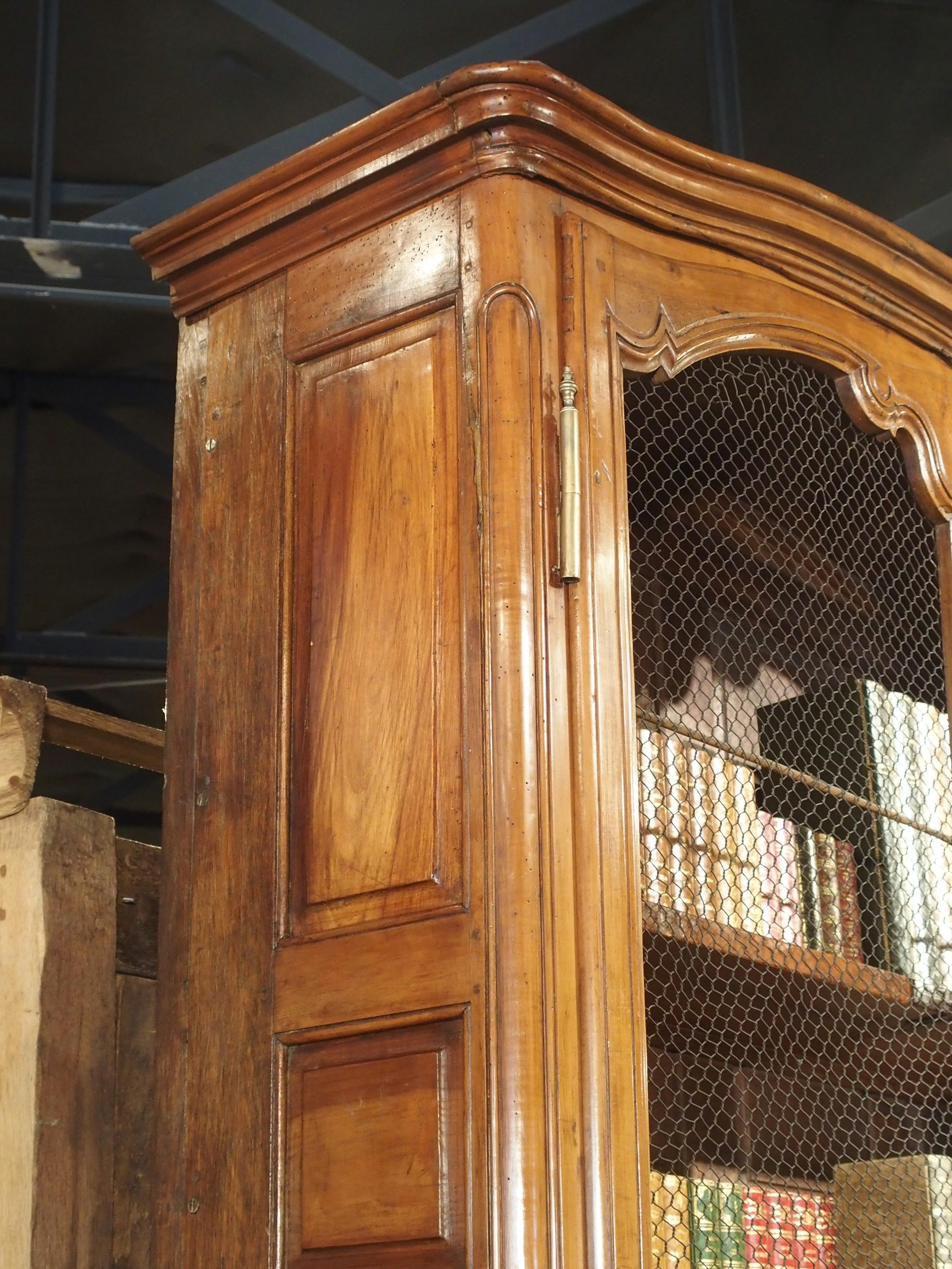 Louis XV Cherrywood Bibliotheque Scriban from Burgundy, France, circa 1750 8