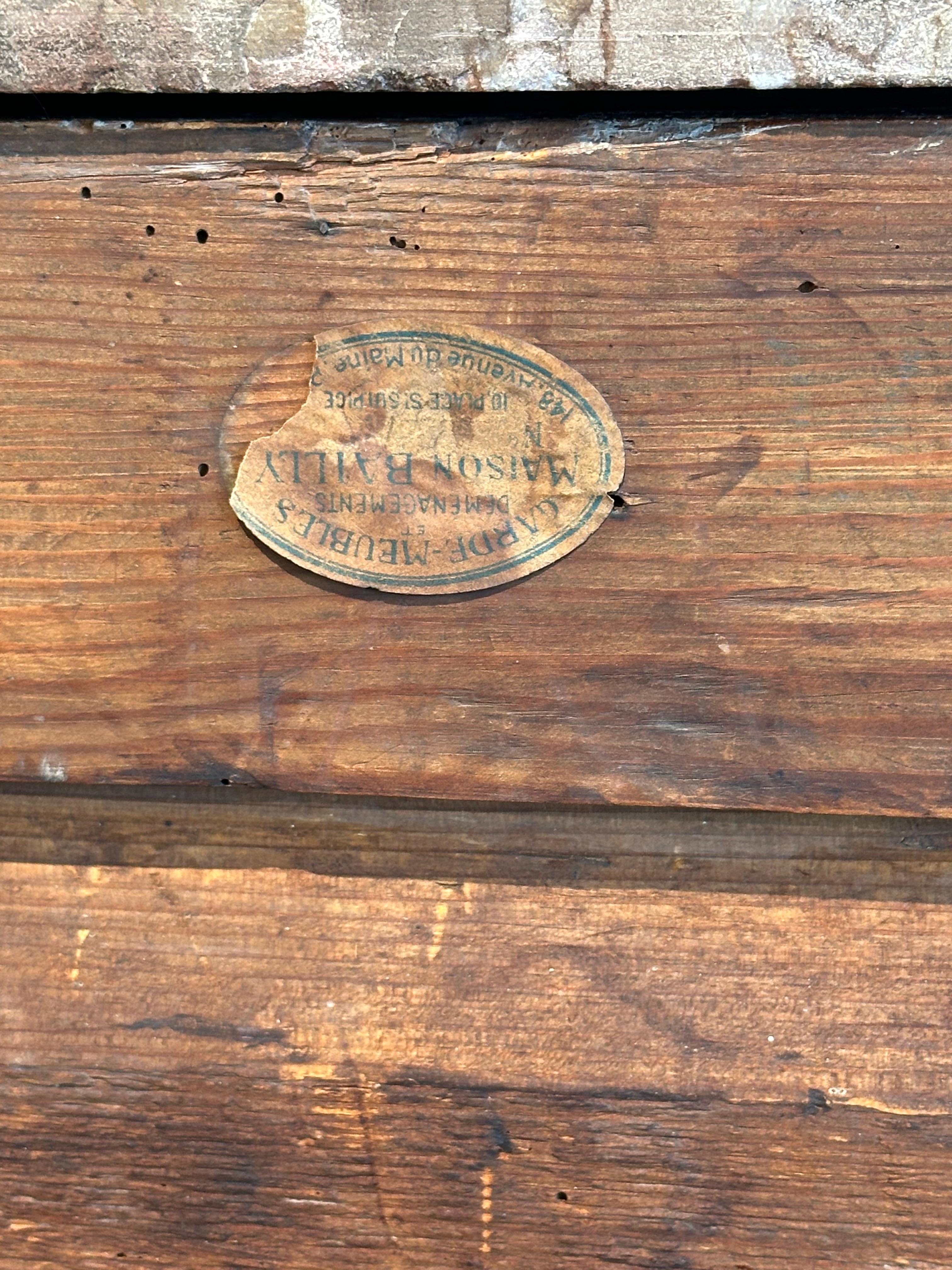 Louis XV Chinoiserie Chest Stamped by C. Saunier 2