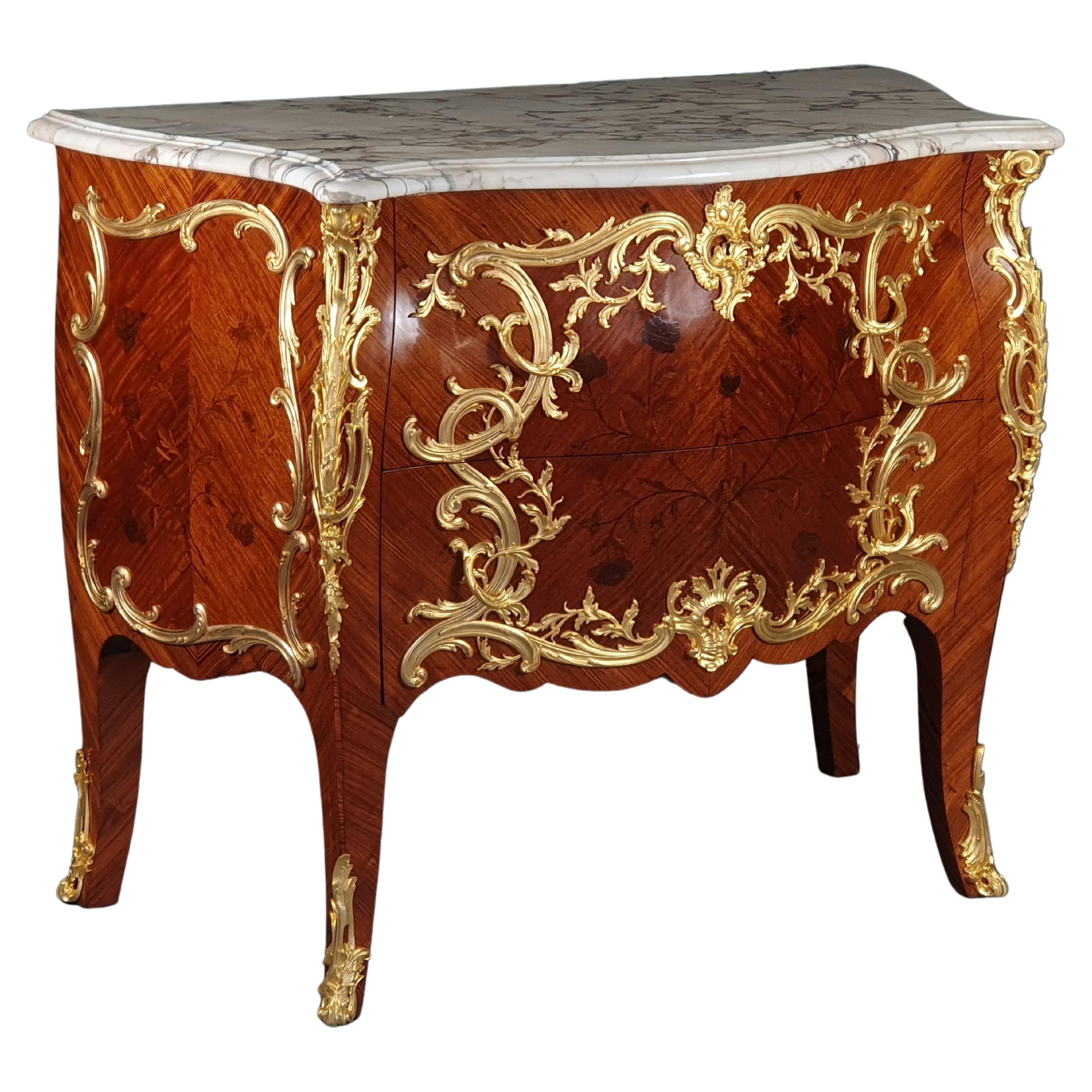 Louis XV Commode After Charles Cressent For Sale