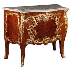 Antique Louis XV Commode After Charles Cressent