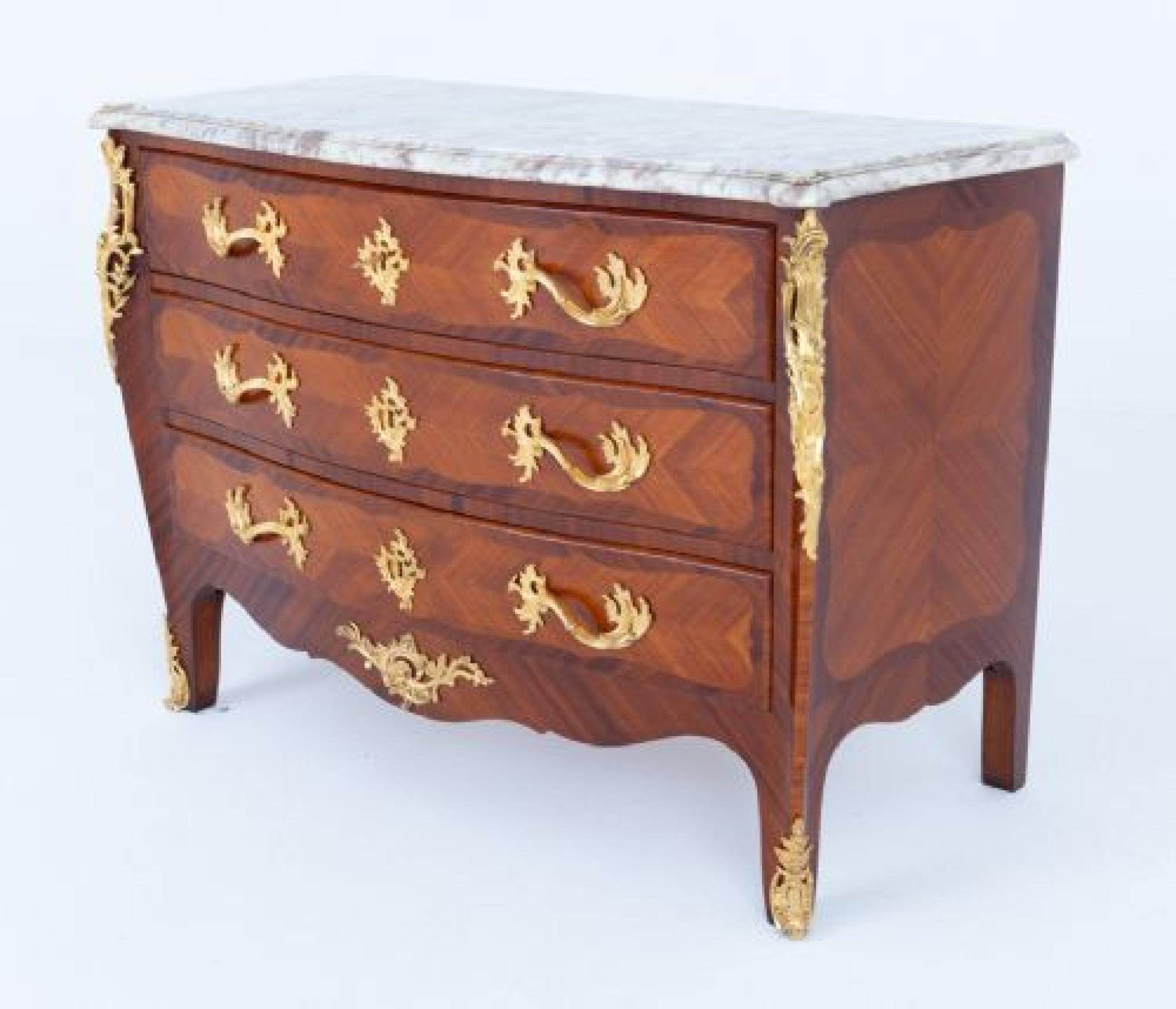 Commode Luigi XV Cassettiera francese 1880 in vendita 3