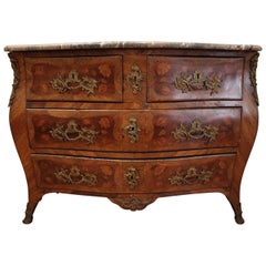 Louis XV Commode in Rosewood