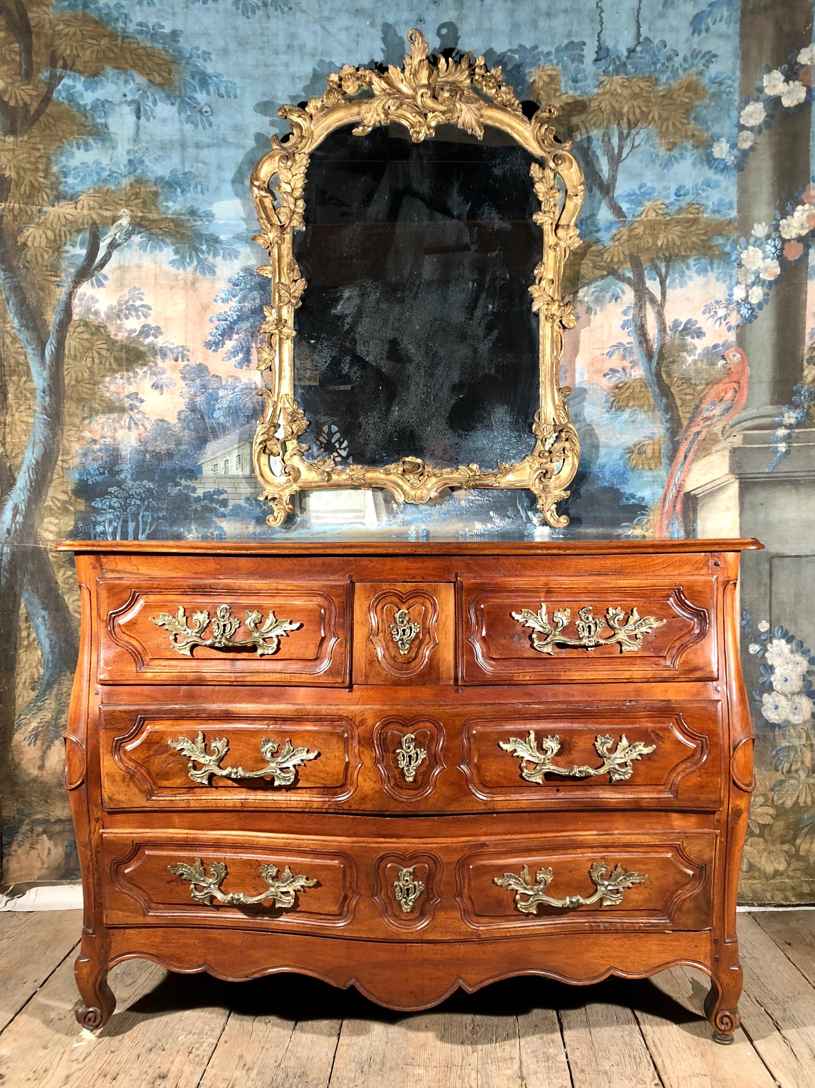 French Louis XV Commode, Mid-18th Century