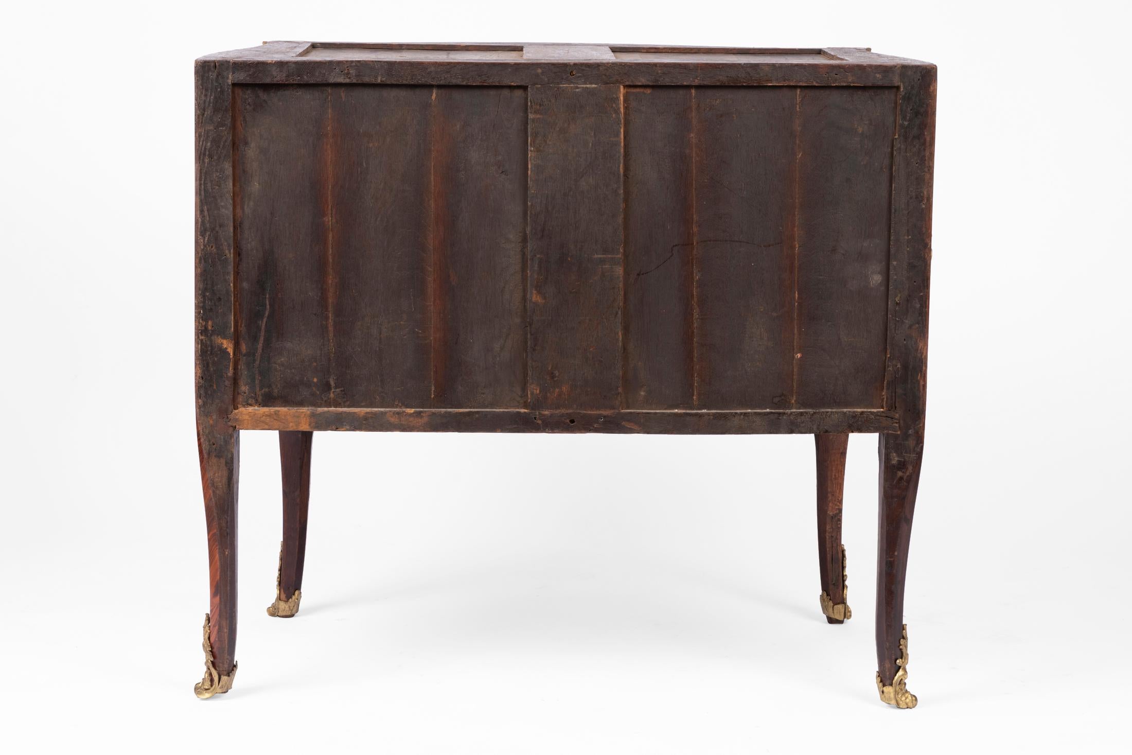 Louis XV Commode Stamped by Denis Genty, 18th Century For Sale 9
