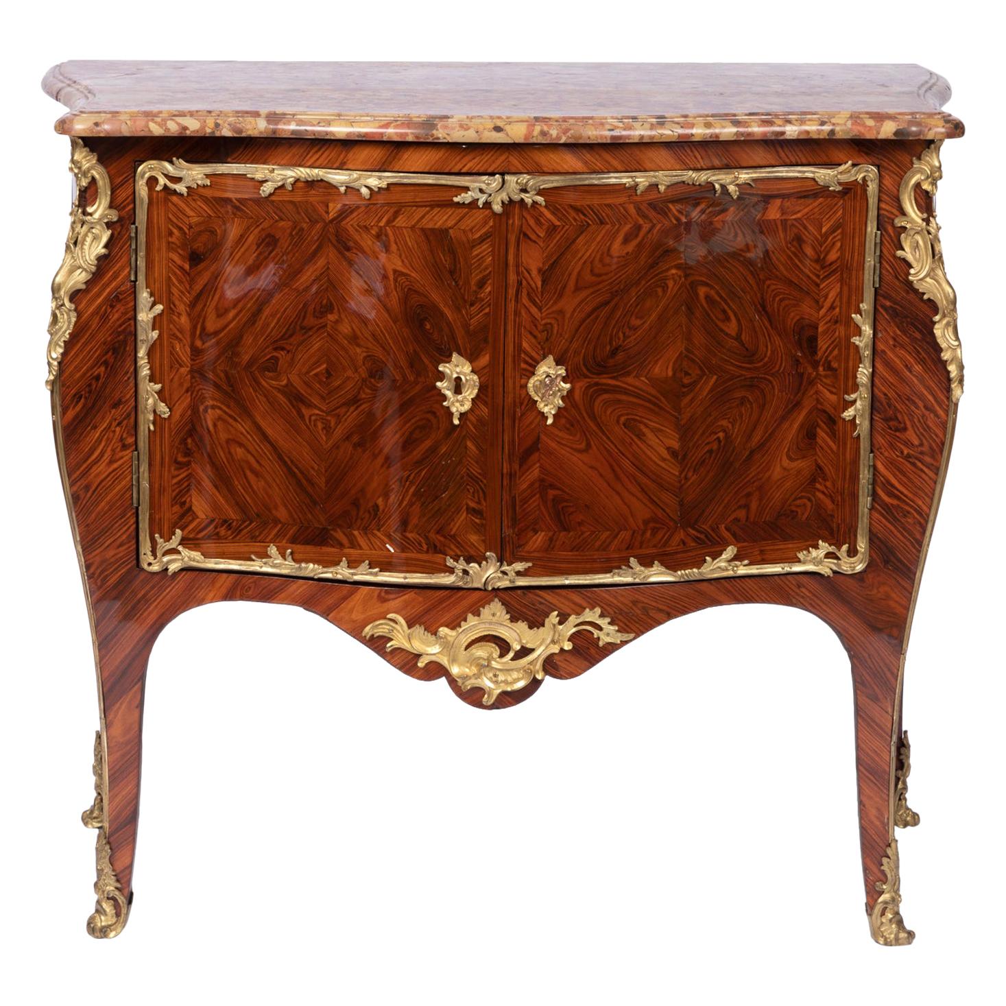 Louis XV Commode Stamped by Denis Genty, 18th Century For Sale