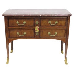 Louis XV Commode with Marquetry Decoration