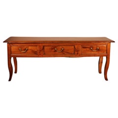 Louis XV Console in Cherry Double Face