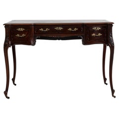 Louis XV Desk With Brass Details On Casters