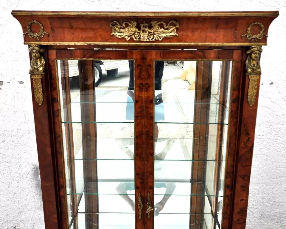 Louis XV Display Case Vitrine For Sale 6