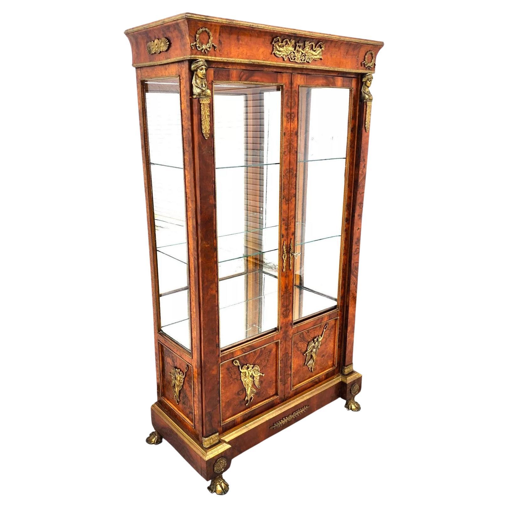 Vitrine Louis XV en vente