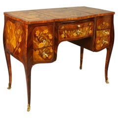 Antique Louis XV Dressing Table or Perruquiere, Attributed to Pierre Roussel '1723-1782'