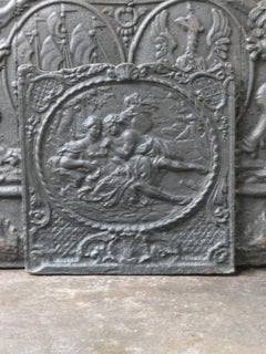 Louis XV Fireplace Back, France, 18th Century