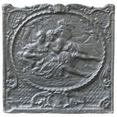 Louis XV Fireplace Back, France, 18th Century