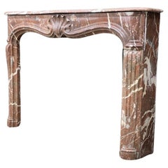 Louis XV Fireplace in Rances Marble XVIIIth Century