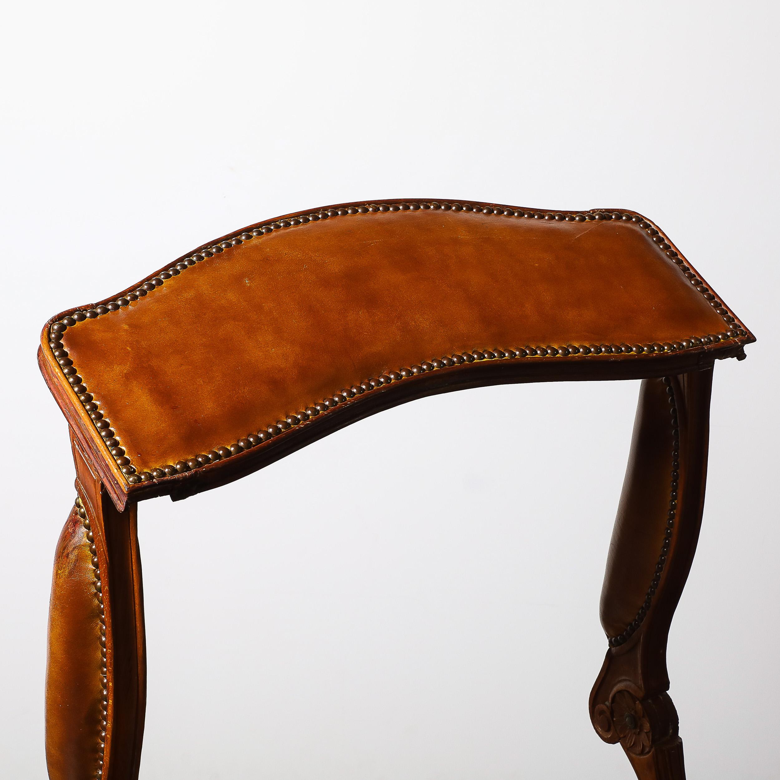 Silla plegable de oratorio Luis XV 