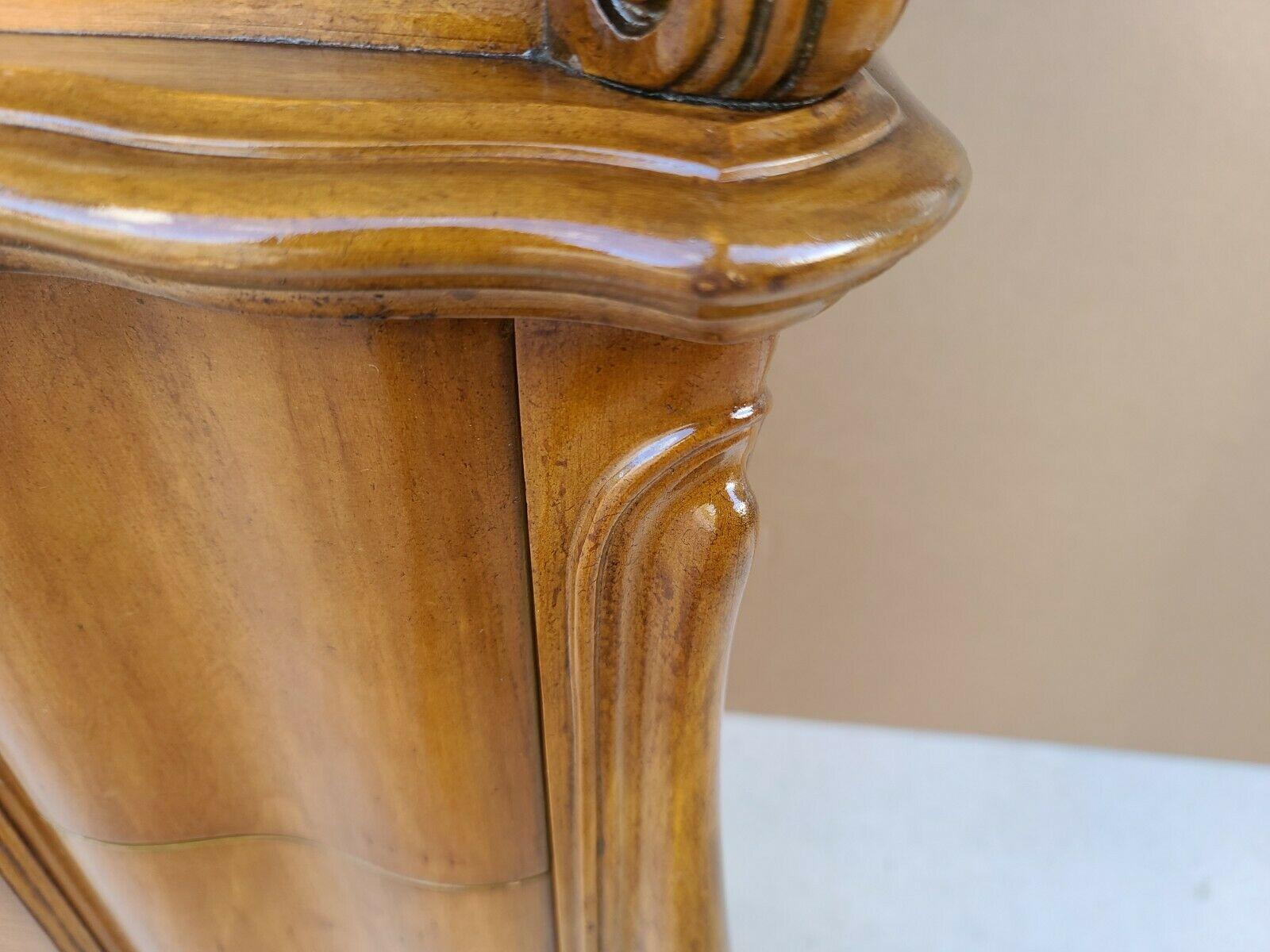 Louis XV French Provincial Sculptural Highboy Dresser by Daniel Jones For Sale 4