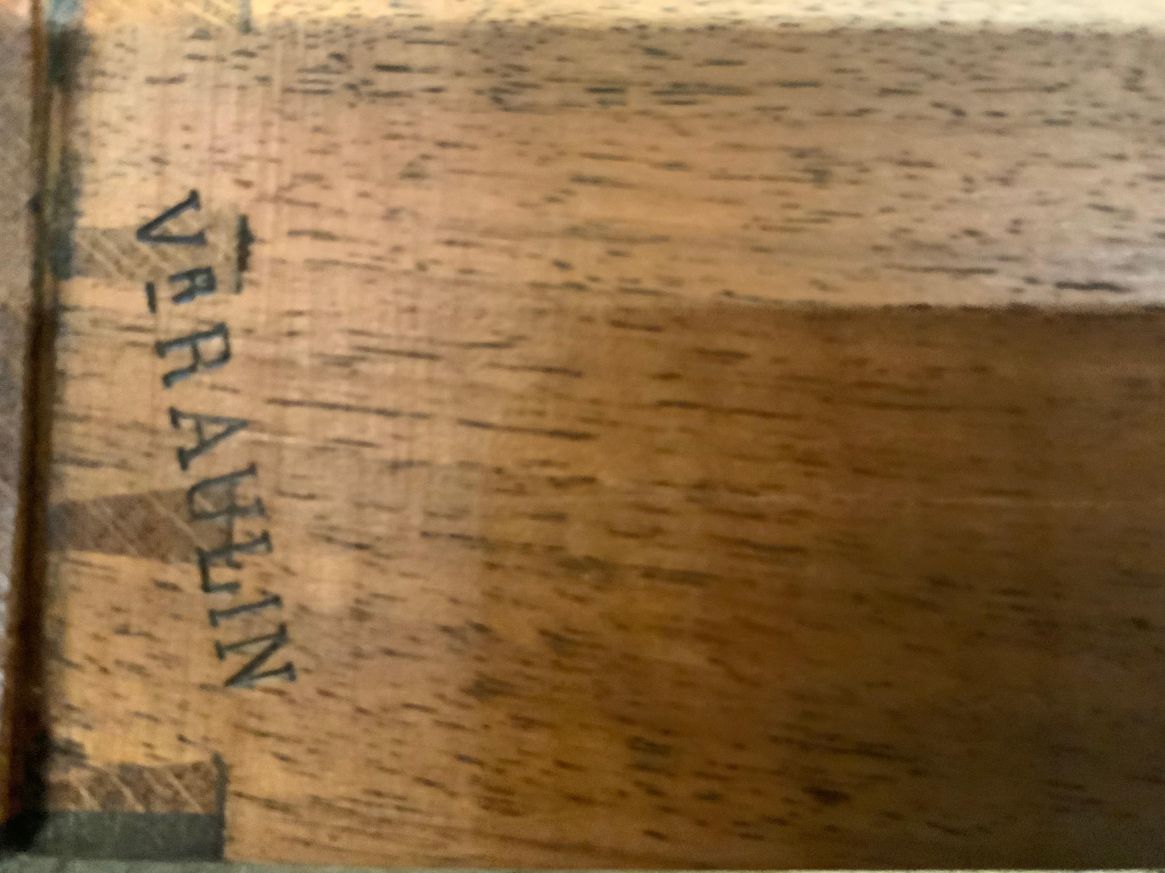 Luigi XV  Scrittoio a forma di rene in stile francese, montature in bronzo del XIX secolo in vendita 6